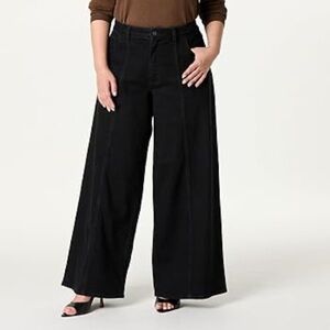The Drop NWT Wide Leg Frida Jeans